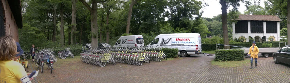 huurfietsen op locatie.